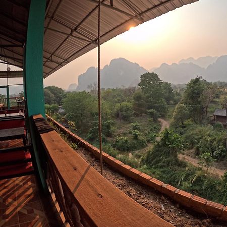 Blue Sunset Hostel 방 비엥 외부 사진